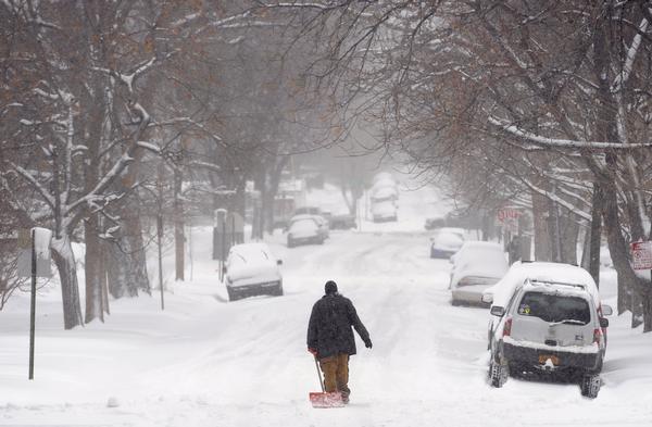 March is the snowiest month -- usually