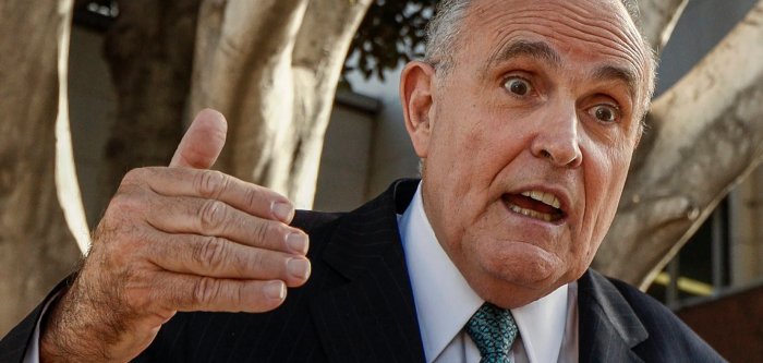 Rudy Giuliani (AP Photo/Damian Dovarganes)