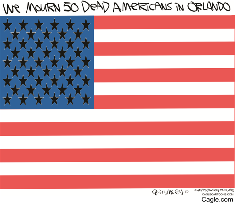 Hate came calling ... again